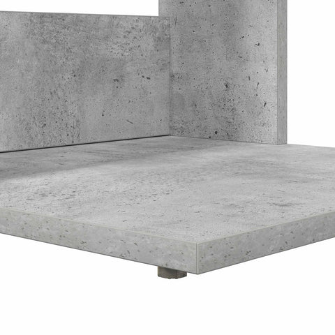 vidaXL Side Table Concrete Grey 40 x 38 x 62.5 cm Engineered Wood