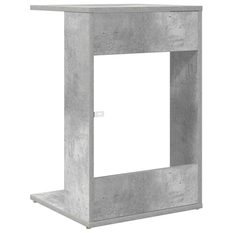 vidaXL Side Table Concrete Grey 40 x 38 x 62.5 cm Engineered Wood