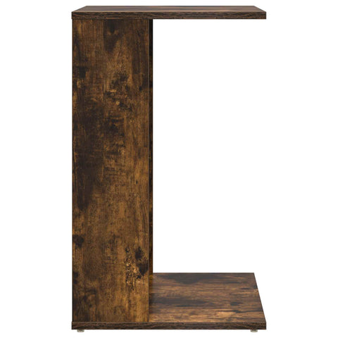 vidaXL Side Table Smoked Oak 40 x 38 x 62.5 cm Engineered Wood