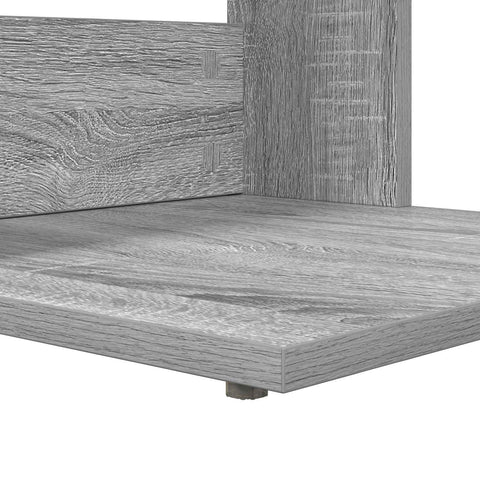 vidaXL Side Table Grey Sonoma 40 x 38 x 62.5 cm Engineered Wood