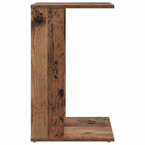 vidaXL Side Table Old Wood 40 x 38 x 62.5 cm Engineered Wood