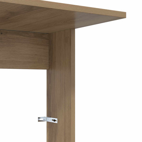 vidaXL Side Table Artisan Oak 40 x 38 x 62.5 cm Engineered Wood