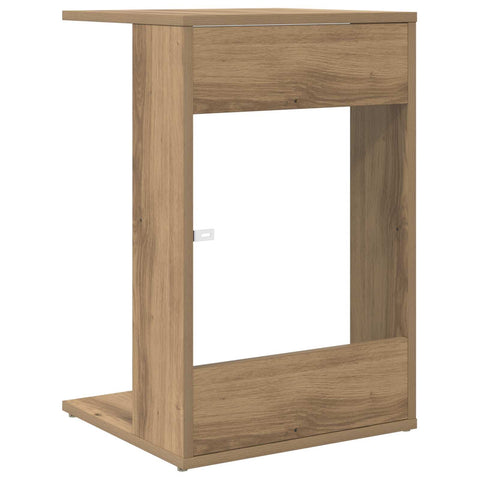 vidaXL Side Table Artisan Oak 40 x 38 x 62.5 cm Engineered Wood