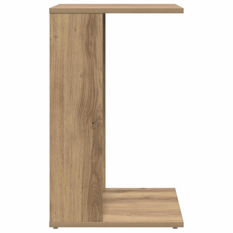 vidaXL Side Table Artisan Oak 40 x 38 x 62.5 cm Engineered Wood