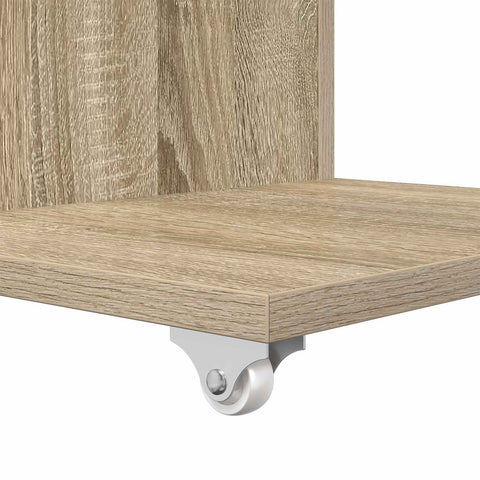 vidaXL Side Table Sonoma Oak 40 x 35 x 60 cm Engineered Wood