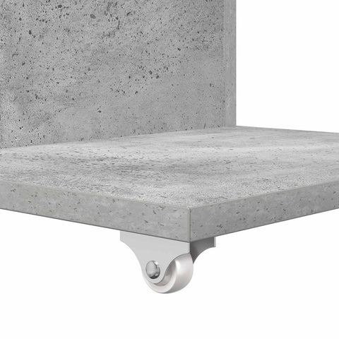 vidaXL Side Table Concrete Grey 40 x 35 x 60 cm Engineered Wood