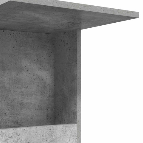 vidaXL Side Table Concrete Grey 40 x 35 x 60 cm Engineered Wood