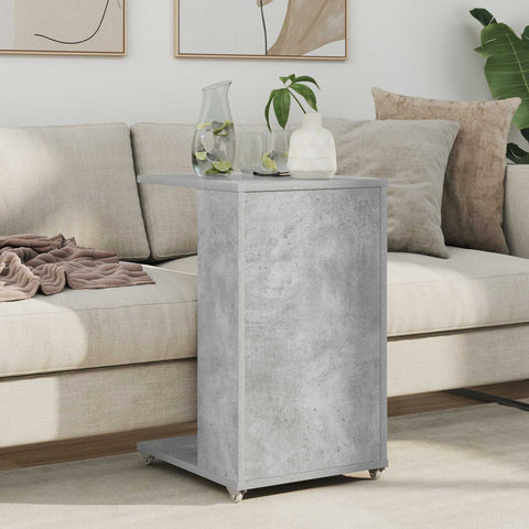 vidaXL Side Table Concrete Grey 40 x 35 x 60 cm Engineered Wood