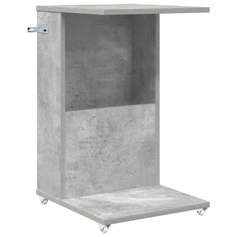 vidaXL Side Table Concrete Grey 40 x 35 x 60 cm Engineered Wood