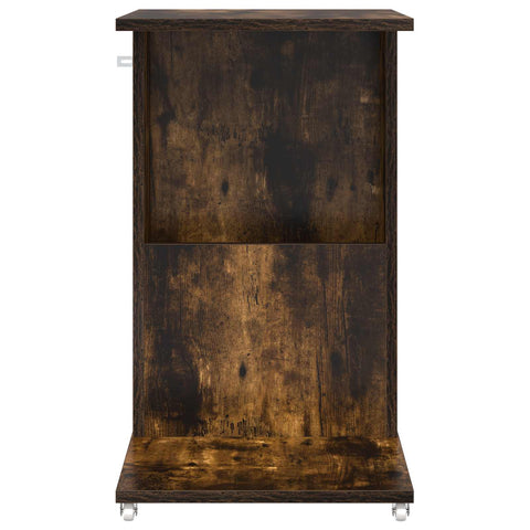 vidaXL Side Table Smoked Oak 40 x 35 x 60 cm Engineered Wood