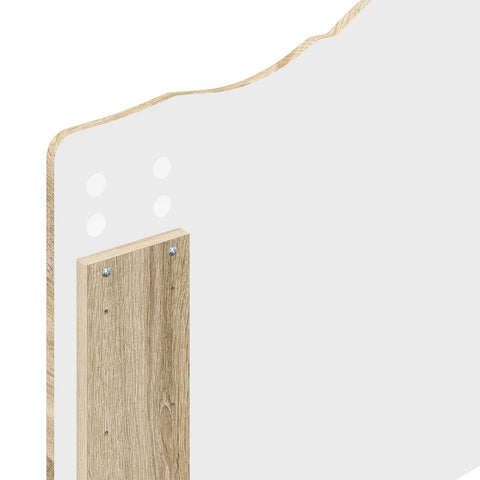 vidaXL Bed Frame with Drawer Sonoma Oak 75 x 190 cm Engineered Wood