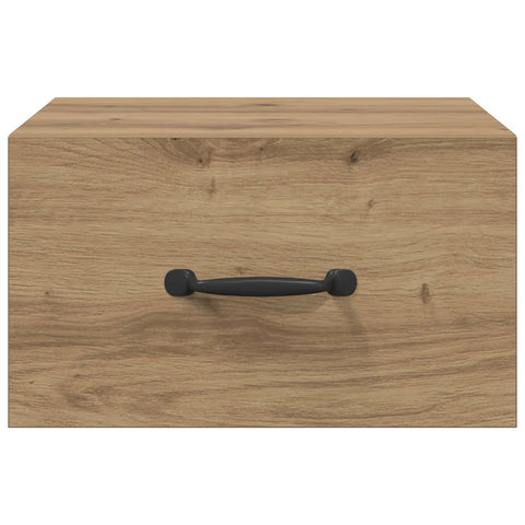 vidaXL Bedside Cabinet Artisian Oak 35 x 35 x 20 cm Engineered Wood