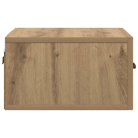 vidaXL Bedside Cabinet Artisian Oak 35 x 35 x 20 cm Engineered Wood