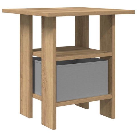 vidaXL Bedside Table 2 pcs Artisan Oak 41 x 40 x 45 cm Engineered Wood