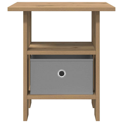 vidaXL Bedside Table 2 pcs Artisan Oak 41 x 40 x 45 cm Engineered Wood