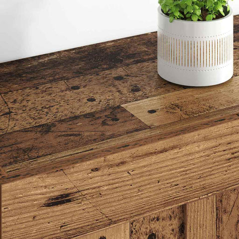 vidaXL Wall-mounted Cabinets 2 pcs Old Wood 69.5 x 34 x 90 cm