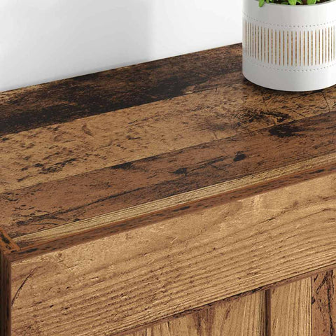 vidaXL Wall-mounted Cabinets 2 pcs Old Wood 69.5 x 34 x 90 cm