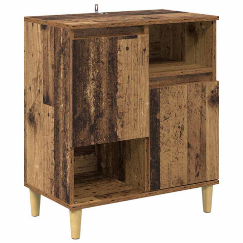 vidaXL Sideboards 3 pcs Old Wood 60 x 35 x 70 cm Engineered Wood