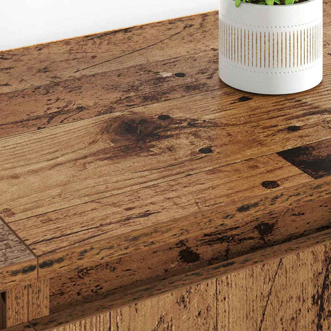 vidaXL Sideboards 2 pcs Old Wood 60 x 35 x 70 cm Engineered Wood