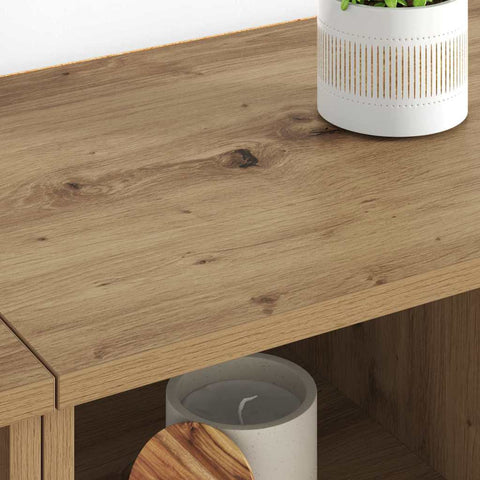 vidaXL Sideboards 2 pcs Artisan Oak 60 x 35 x 70 cm Engineered Wood