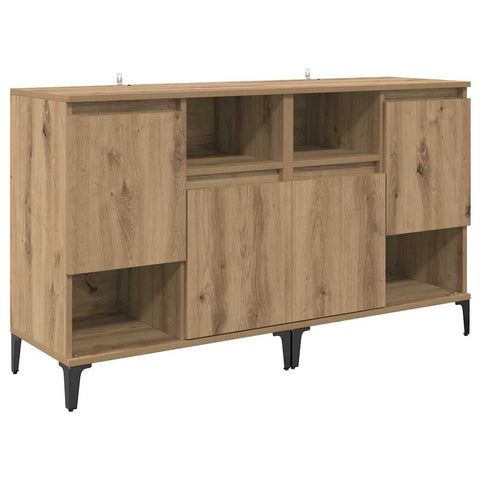 vidaXL Sideboards 2 pcs Artisan Oak 60 x 35 x 70 cm Engineered Wood