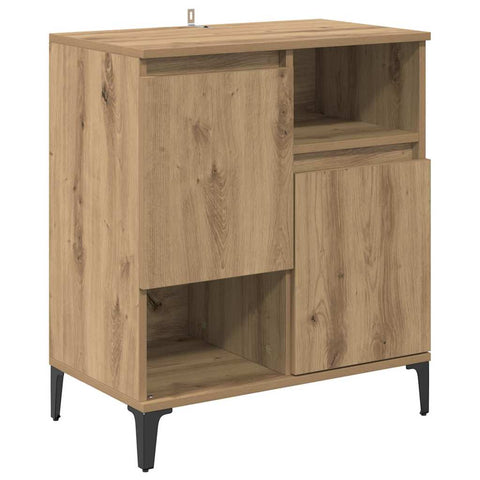 vidaXL Sideboards 2 pcs Artisan Oak 60 x 35 x 70 cm Engineered Wood