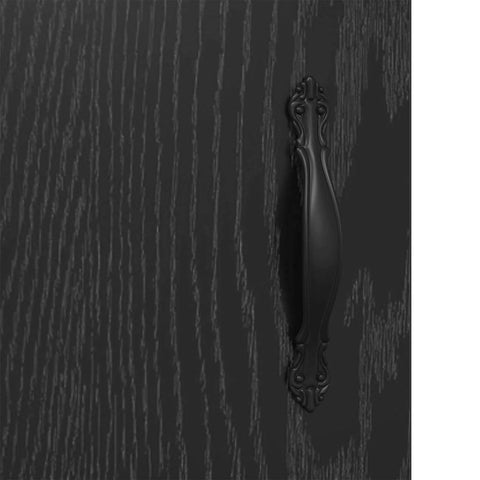 vidaXL Wall-mounted Cabinets 2 pcs Black Oak 69.5 x 34 x 90 cm