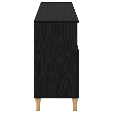 vidaXL Sideboards 3 pcs Black Oak 60 x 35 x 70 cm Engineered Wood
