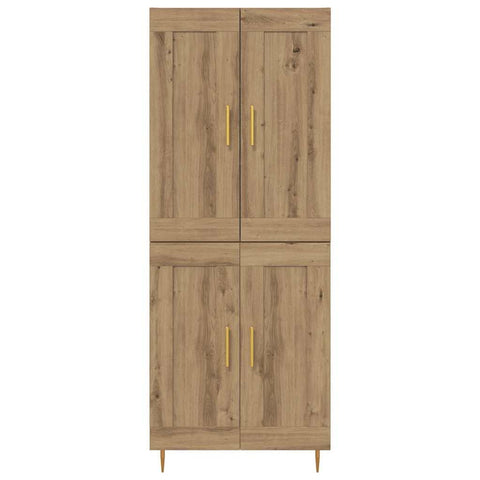 Highboard Artisan Oak 69.5 x 34 x 180 cm Engineered Wood