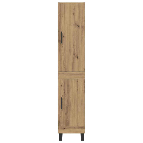 vidaXL Highboard Artisan Oak 34.5 x 34 x 180 cm Engineered Wood