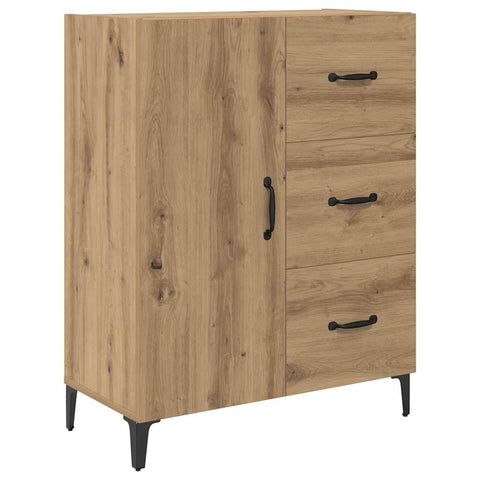 vidaXL Highboard Artisan Oak 69.5 x 34 x 180 cm Engineered Wood