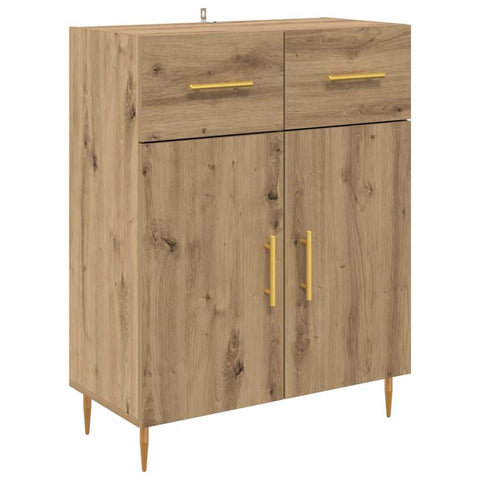 vidaXL Highboard Artisan Oak 69.5 x 34 x 180 cm Engineered Wood