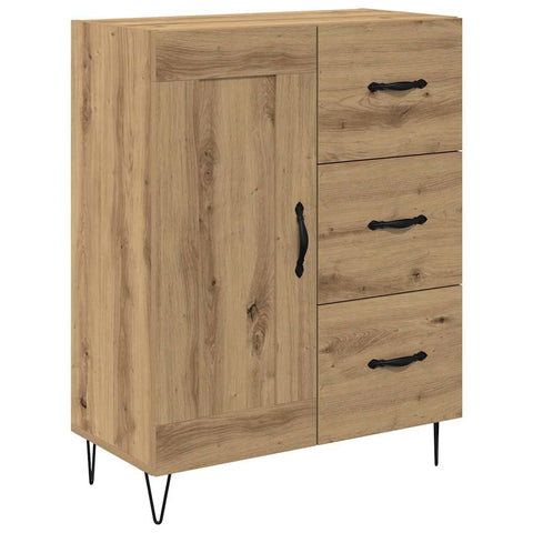 vidaXL Highboard Artisan Oak 69.5 x 34 x 180 cm Engineered Wood