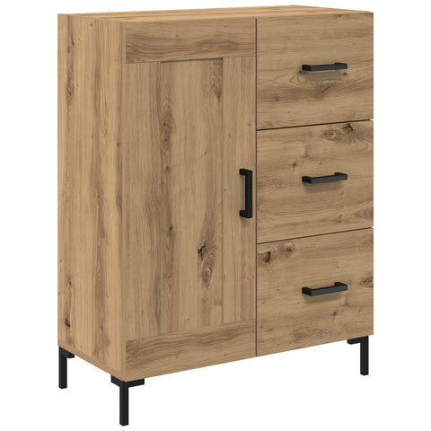 vidaXL Highboard Artisan Oak 69.5 x 34 x 180 cm Engineered Wood