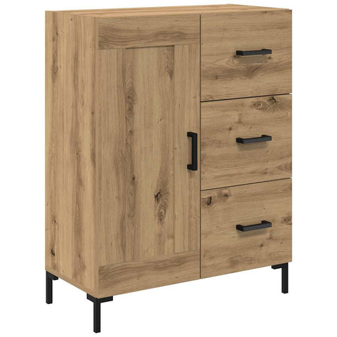 vidaXL Highboard Artisan Oak 69.5 x 34 x 180 cm Engineered Wood
