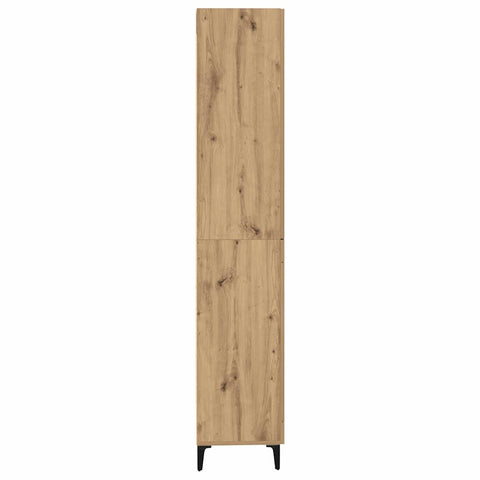 vidaXL Highboard Artisan Oak 69.5 x 34 x 180 cm Engineered Wood