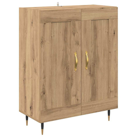 vidaXL Highboard Artisan Oak 69.5 x 34 x 180 cm Engineered Wood