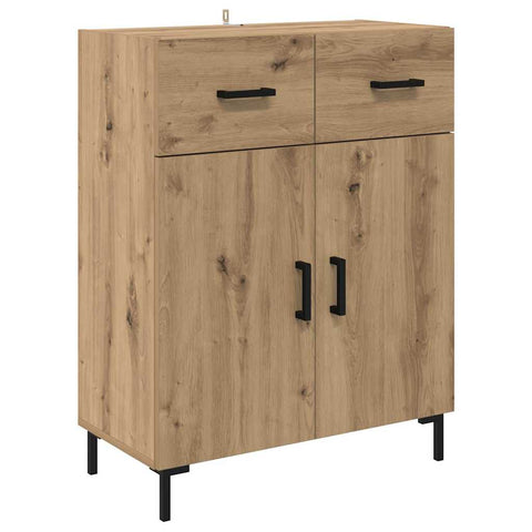 vidaXL Highboard Artisan Oak 69.5 x 34 x 180 cm Engineered Wood