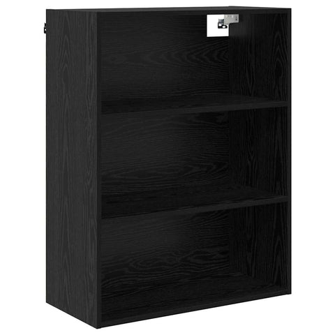 vidaXL Highboard 2 pcs Black Oak 69.5 x 34 x 180 cm Engineered Wood