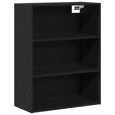 vidaXL Highboard 2 pcs Black oak 69.5 x 34 x 180 cm Engineered Wood