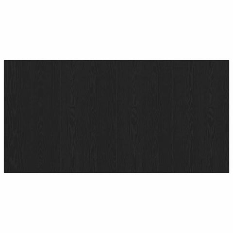 vidaXL Bed Headboard with Cabinets 3 pcs Black Oak Engineered Wood