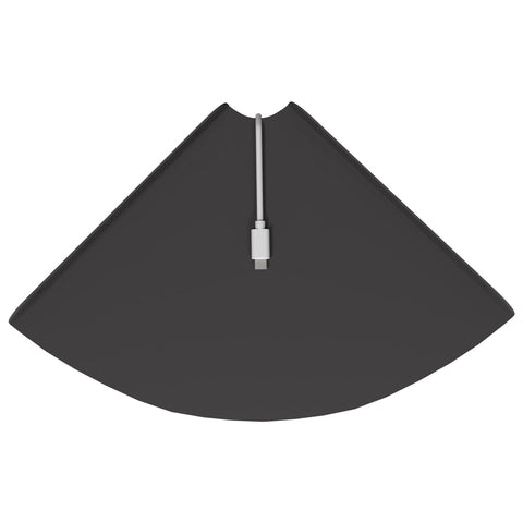 vidaXL Wall Shelf with Shelf with Storage 2 pcs Black 24 x 24 x 2.3 cm