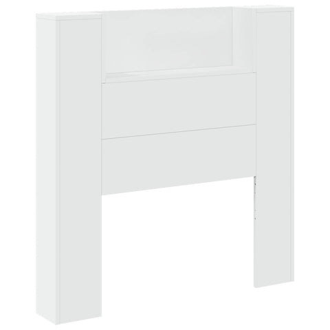 vidaXL Headboard White 100 x 16.5 x 103.5 cm Engineered Wood
