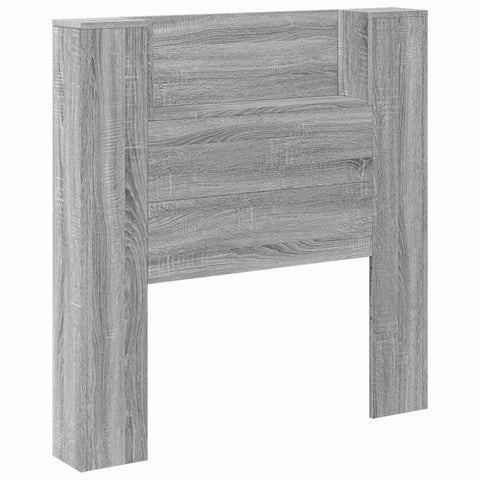 vidaXL Headboard Grey Sonoma 100 x 16.5 x 103.5 cm Engineered Wood