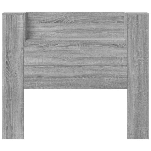 vidaXL Headboard Grey Sonoma 120 x 16.5 x 103.5 cm Engineered Wood