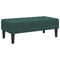 vidaXL Bench Dark Green 113x57x39 cm Velvet