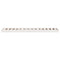 vidaXL Floor Bed Frame White 80x210 cm Solid Wood Pine