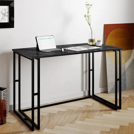 Alfa Metal Base Writing Desk Blue Elephant Colour: Bendire Black