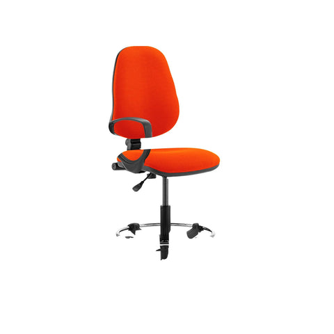 Dynamic Permanent Contact Backrest Task Operator Chair Loop Arms Eclipse I ...
