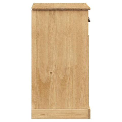 vidaXL Sideboard with Drawers Vigo 78x40x75 cm Solid Wood Pine